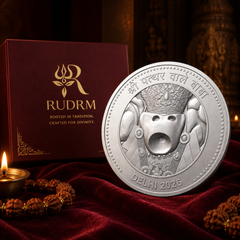 Siddh Abhimantrit Hanuman ji Silver Coin