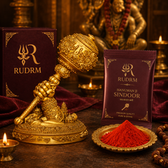 Hanuman Ji Gada + Hanumanji Sindoor Combo