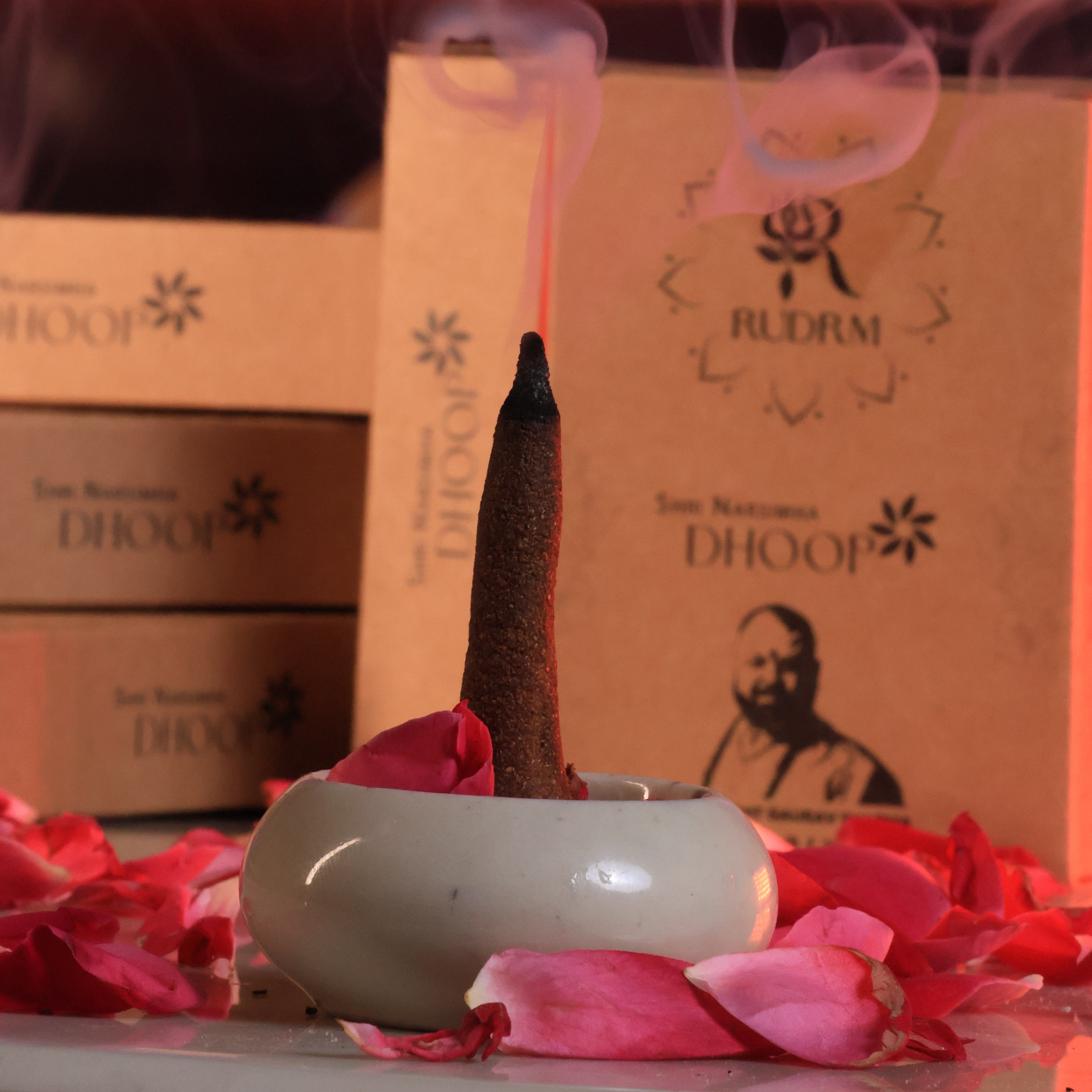 Siddh Abhimantrit Golden Dhoop - Shri Narasimha Dhoop