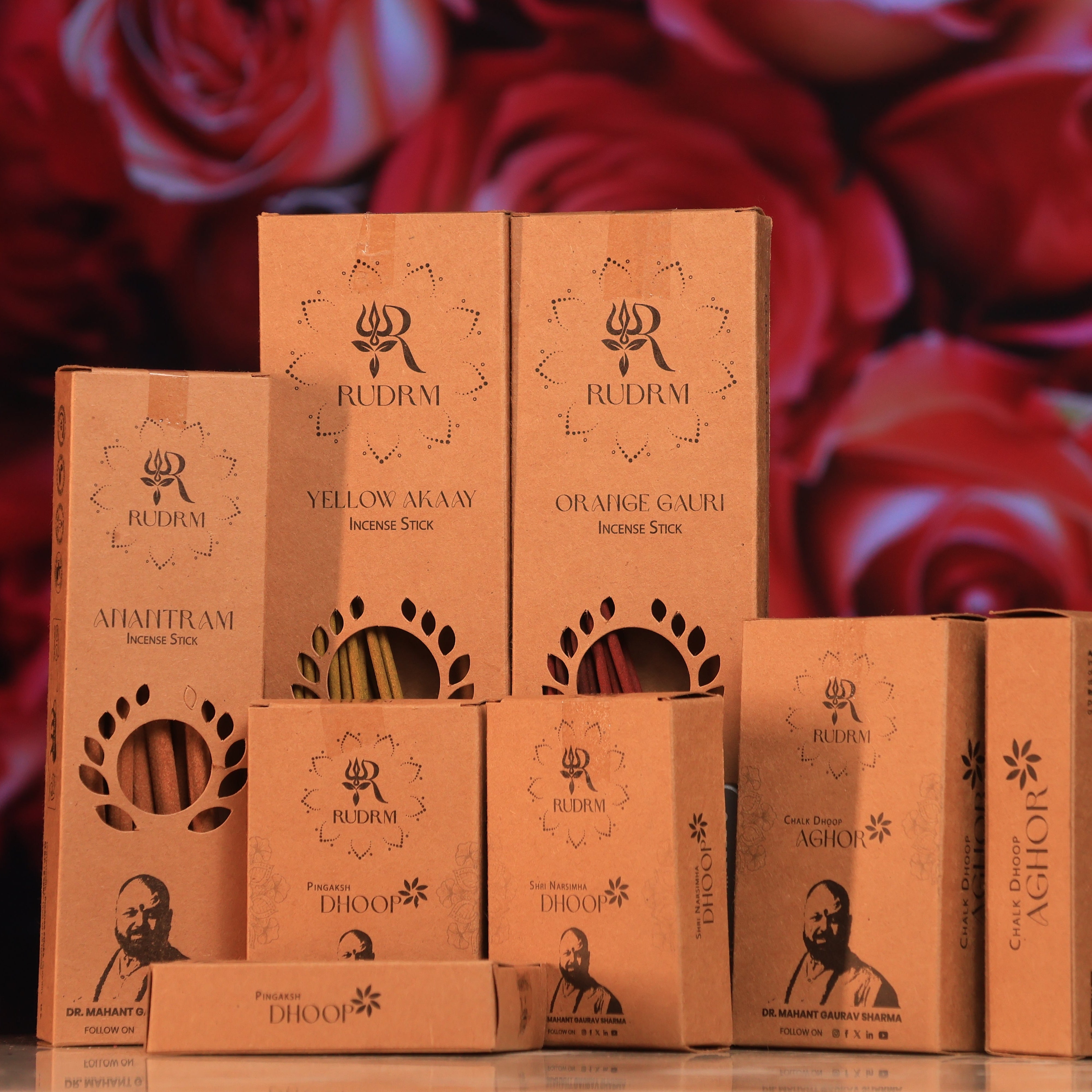 Abhimantrit Anantram Natural Bambooless Incense Sticks (Agarbatti)