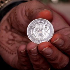 Siddh Abhimantrit Silver Coin and Tabeez